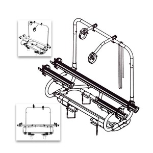 <span class=keywords><strong>Porte</strong></span>-<span class=keywords><strong>vélo</strong></span> en alliage d'aluminium haute résistance <span class=keywords><strong>pour</strong></span> <span class=keywords><strong>caravane</strong></span> de camping-car avec barre de remorquage <span class=keywords><strong>pour</strong></span> 2 vélos - Product Image 2