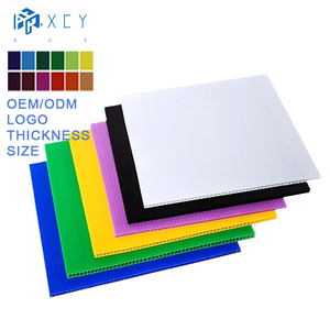 חומר מכירה חם אנטי סטטי pp פלסטיק גלי לוח פוליקרבונט גיליון פוליקרבונט - Product Image 1