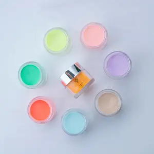 Private Label Nail Supplier High Pigment 15g 30g Hot Sale 2 in 1 Dipping&Acrylic Powder