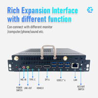 Prix de gros, 11e génération Intel Core I3, DDR4 8G, SSD M.2 256G, ordinateur éducatif OPS, écran 4K HDR, mini PC OPS