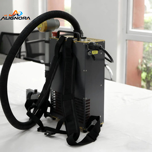 Nettoyeur laser à impulsions haute efficacité 300W pour l'élimination de la peinture et le nettoyage des surfaces murales pour atelier industriel - Product Image 3