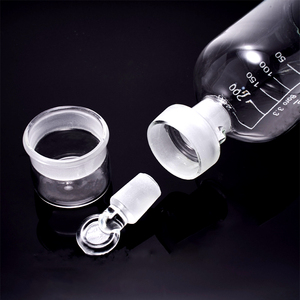 Bouteille en verre borosilicate Degao pour oxygène dissous 250ml/500ml avec bouchon en verre taillé pour les tests de qualité de l'eau BOD - Product Image 3