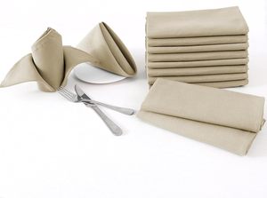 <span class=keywords><strong>Servilletas</strong></span> de Lino y Algodón al por Mayor de 40*40cm, Suaves, Gruesas, Duraderas y Reutilizables con Bordes Dobladillos <span class=keywords><strong>para</strong></span> Cenas, Bodas y Uso Diario - Product Image 2