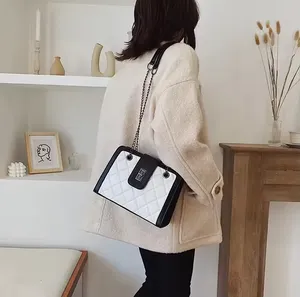 Sac à bandoulière pour femme en gros, grands sacs à main de créateur de luxe pour femmes, sacs à main de marque en <span class=keywords><strong>cuir</strong></span> PU pour femmes - Product Image 4