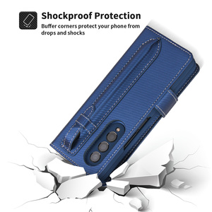 Étui portefeuille multifonctionnel en cuir PU avec fente pour carte <span class=keywords><strong>S</strong></span> <span class=keywords><strong>Pen</strong></span> Bag Protection complète pour Samsung <span class=keywords><strong>Z</strong></span> <span class=keywords><strong>Fold</strong></span> 7 6 5 <span class=keywords><strong>4</strong></span> 3 Cover - Product Image 6