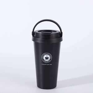 Adults Stainless Steel <b>Coffee</b> Mug, 500Ml Large Capacity Modern Design - Product Image 2