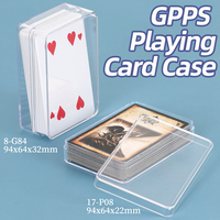 Boîte de rangement en plastique SUNSHING pour jeux de société, étui pour cartes MTG, boîte pour cartes Pokémon, boîte pour cartes de tarot, support pour cartes à collectionner, boîte double pour cartes à jouer
