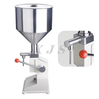 Machine de remplissage semi-automatique pour pâtes cosmétiques, beurre de karité, crème, sauce tomate, miel