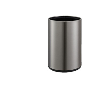 Poubelle carrée double couche en acier inoxydable pour salle de bain, toilettes, salon, chambre, cuisine, minimaliste et luxueuse - Product Image 4