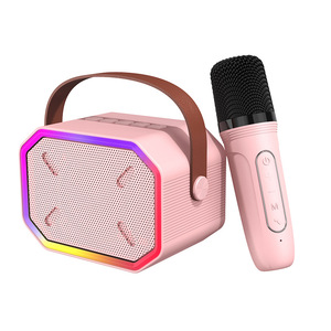 P3 <span class=keywords><strong>Speaker</strong></span> Karoake nirkabel, kotak suara Stereo 3D Radio Fm Subwoofer nirkabel dengan mikrofon gigi biru - Product Image 1