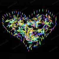 Bâtonnets de sucettes en plastique phosphorescents en gros – Bonbons créatifs portables pour fêtes, concerts, festivals, enfants (effet néon)