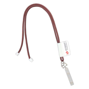 Hot Bán Dệt Logo Của Bạn Vòng Dây Dây Buộc Biểu Tượng Tùy Chỉnh Cổ Dây Đeo Dây Buộc Dây Buộc - Product Image 4