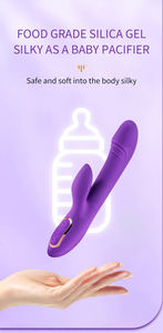 Diskrete Whisper-Technologie Kaninchen vibrator 10 Vibrations modi IPX6 Wasserdichtes Silikon-ABS-Material Hochwertiger Mastur bator - Product Image 6