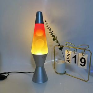 โคมไฟลาวาควบคุมแบบสัมผัส LED ขนาด14นิ้วสไตล์ยุโรปสำหรับใช้ในบ้านร่วมสมัยแสงไฟฉายที่อบอุ่นโรแมนติกพระอาทิตย์ตกดินปลั๊กอินร่วมสมัย - Product Image 3