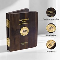 Médailles en relief personnalisées en métal et acrylique, certificats, plaques d'honneur pour les récompenses d'entreprise, reconnaissance des franchisés