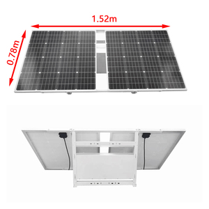 Sistema Solar OEM ODM de 240W 100W Adecuado para Cámaras CCTV 4G LTE y Monitores Solares, Sistema de Ahorro de Energía - Product Image 4