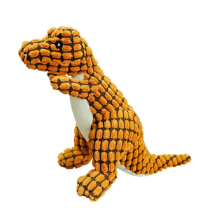 Venta al por mayor perro sonido juguete cachorro perro grande masticar juguete dientes resistentes limpieza dinosaurio cachorro mascota masticar juguete - Product Image 2