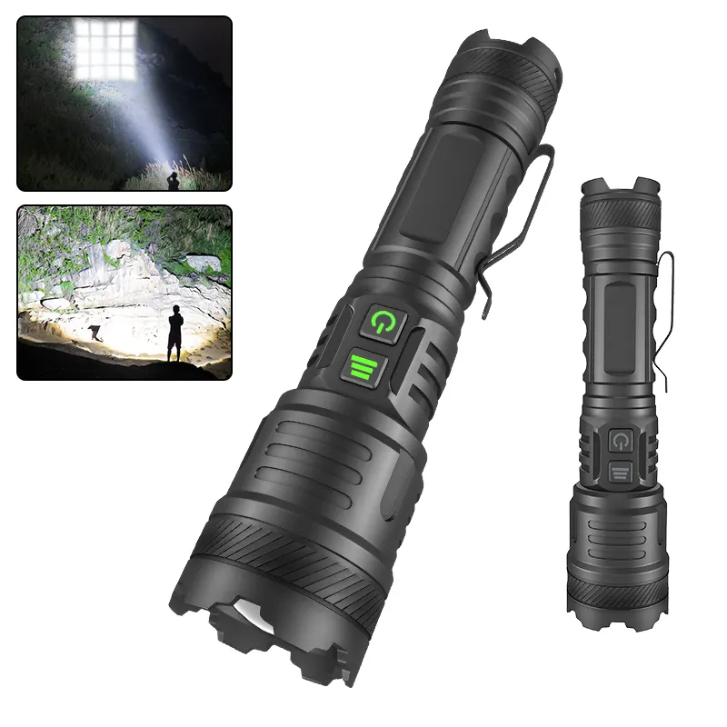 Hot Products Hanging Hook Lamp Battery 26650 1500Lumen Fishing lamps LED Tactical Flashlight