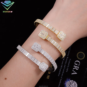 Bracciali Yu Ying in Argento 925 con Diamanti VVS per Donne, Gioielli Raffinati, Bracciali in <span class=keywords><strong>Moissanite</strong></span> - Product Image 4