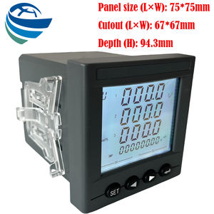 Digital <strong>Power</strong> <strong>Meter</strong> <strong>Data</strong> Logger with LCD <strong>Display</strong> RS485 Modbus-RTU Digital Energy <strong>Meter</strong> Three Phases 4 Wire Smart Energy <strong>Meter</strong> - Product Image 3