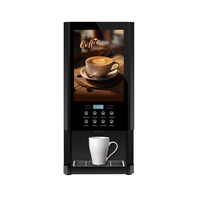 Máquina de Café Instantáneo de 7 Sabores, Tipo Mixto, Automática, Comercial y Doméstica, con Dispensador de Agua Caliente Independiente