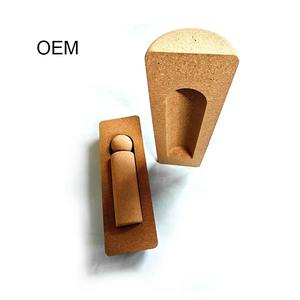 Rodillo de Yoga de corcho personalizado al por mayor, rodillo de yoga medio redondo, juego de corcho, Bola de masaje de pies de corcho para estabilidad y fuerza del pie - Product Image 4