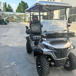 <b>2</b>+<b>2</b> <b>Passenger</b> Golf Cart With Lifted Seats 3500W-7500W Motor Lead Acid/Lithium Battery 30-50Km/h 50-70km Club Car Golf Cart Custo - Product Image 5