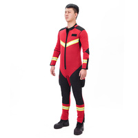 Équipement de sauvetage aquatique, veste de sauvetage imperméable, combinaison de plongée une pièce, veste de sauvetage réfléchissante bleu ciel, veste de sauvetage d'urgence
