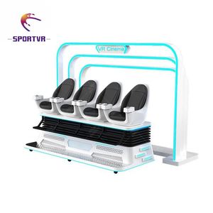 Générez des revenus avec le simulateur VR 9D 360° pour cinéma, équipement éducatif multijoueur en fibre de verre et métal, pour usage intérieur/extérieur dans les centres commerciaux - Product Image 3