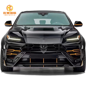 Kit Carrozzeria in Fibra di Carbonio Stile V per <span class=keywords><strong>Lamborghini</strong></span> Urus: Labbro Anteriore, Minigonne Laterali, Diffusore e Spoiler - Product Image 4