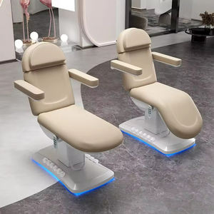 Moderno salone di bellezza viso spa massaggio tavoli 3 motore elettrico terapia cosmetica lettino da massaggio con controllo del piede - Product Image 5