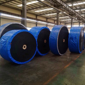 Personalizado Pvc Pu Caucho EP Tipos de Chevron plano en forma de V Flanco Inclinación Industrial Minería Cinta transportadora para Arena y Grava - Product Image 2