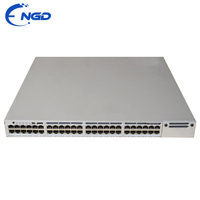 Switch Gigabit PoE+ Apilable de 48 Puertos WS-C3850-48F-L WS-C3850-48F-S/-E Usado con Opción de Enlace Ascendente de 10G para Dispositivos IP de Oficina de Distancia