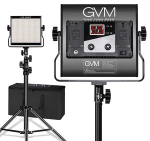 GVM Official 480LS Kits d'éclairage vidéo PRO <span class=keywords><strong>LED</strong></span> de haute qualité avec contrôle APP, Bi-Color Variable 2300 ~ 6800K pour la photographie vidéo - Product Image 3