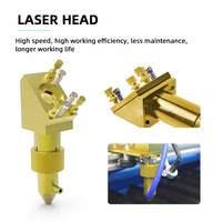 Vente chaude d'usine, graveur laser CO2 automatique économique de 60 W, découpeuse de contour, système Ruida avec CE pour matériaux non métalliques