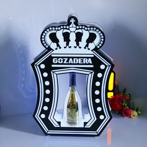 Exhibidor Acrílico LED <span class=keywords><strong>VIP</strong></span> para Servicio de Botellas, para Bares, Discotecas, Fiestas, Acción de Gracias, Navidad - Product Image 3