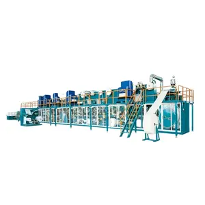 WellDone New Baby Diaper Manufacturing Machine with Laminating Process baby pull up diaper Product Making Machinery