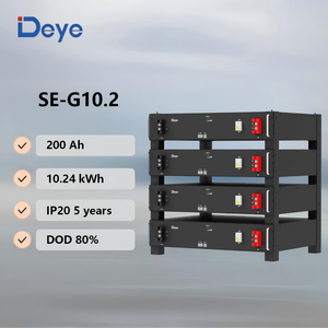 Литиевые батареи Deye Residential ESS SE-G10.2 51.2 В 200 Ач 5 кВт·ч LiFePO4 для солнечных энергосистем - Product Image 1