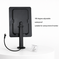 Panneaux solaires monocristallins légers 6W 6V, réglables à 180 degrés, pour moniteur, caméra, installation facile sur mur
