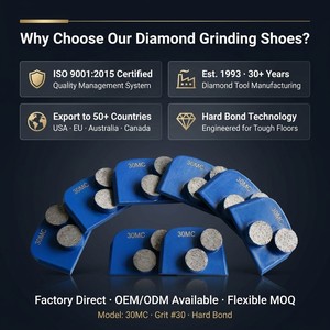 Bloque abrasivo duradero <span class=keywords><strong>de</strong></span> diamante SANG Metal Bond Lavina <span class=keywords><strong>de</strong></span> 30 granos para pulir pisos <span class=keywords><strong>de</strong></span> epoxi y concreto - Product Image 6