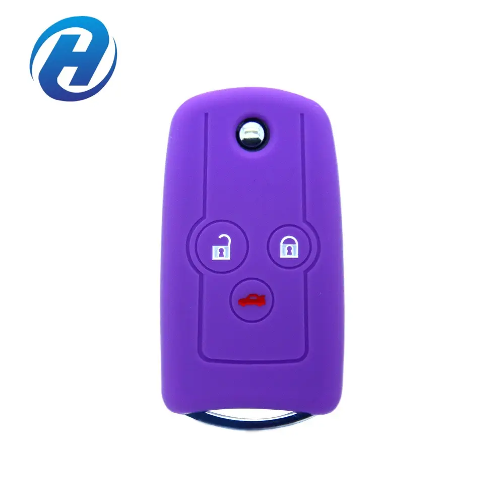 HGD For Honda Acura Silicone Remote Key Cover Fob Case Shell key case waterproof with colours