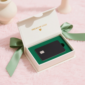 Empaque de Lujo Personalizado para Tarjetas VIP, Caja de Regalo para Tarjetas Bancarias, Caja de Empaque de Papel Rígido con Logotipo Personalizado Impreso - Product Image 2