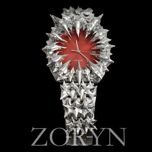 Reloj de Cuarzo Alabastro de Diseño Personalizado para Hombre, Único con Movimiento Japonés MIYOTA, Esfera de Acero Inoxidable con Púas, Estilo Gótico - Product Image 5