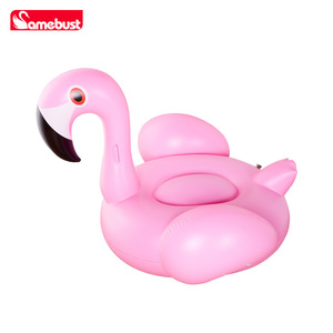 Samebust Pink Flamingo Inflatable Float PVC Water <b>Toy</b> For Pool Resort Outdoor Use - Product Image 4