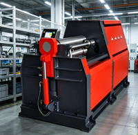 Machine de cintrage automatique RONGWIN avec PLC et moteur pour le façonnage des extrémités en acier inoxydable, acier au carbone et aluminium