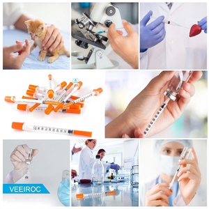 Seringue à insuline jetable personnalisable U40, 0,5 ml avec aiguille, U-100, utilisable pour les animaux – Nouveauté 2026, Vente Flash - Product Image 5