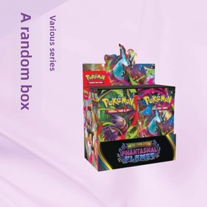 Tarjetas de Pokémon Pikachu en japonés e inglés, paquete de tarjetas Pokémon Pocket Monster, caja sorpresa, caja de refuerzo, rompecabezas - Product Image 1