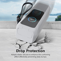 Étui de protection en silicone intégral pour chargeur portable 25000mAh 165W compatible avec la série Zolo, design antichoc et anti-chute