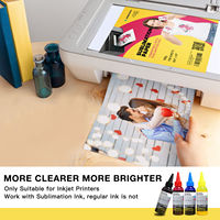 Papier de transfert par sublimation A4 A-SUB 210x297mm 100 feuilles 125g Compatible avec les imprimantes EPSON SAWGRASS RICOH Brother