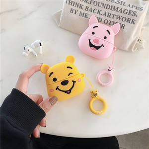 Casque cas Pour <span class=keywords><strong>Airpods</strong></span> Pro 3D Dessin Animé Mignon Porcelet Ours Earpods pour <span class=keywords><strong>Airpods</strong></span> 3 <span class=keywords><strong>Cochon</strong></span> Sans Fil Écouteur Couverture - Product Image 4